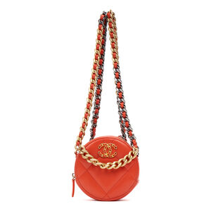 Chanel 19 Round Clutch Mini